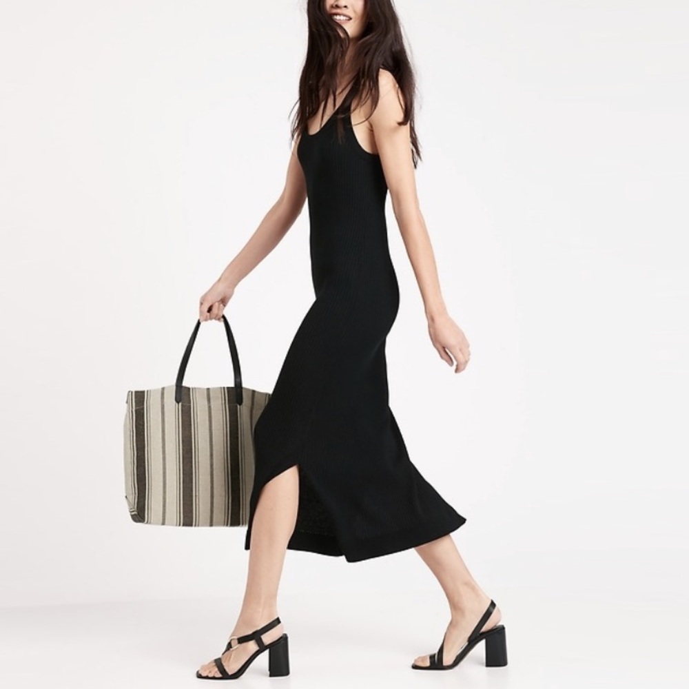NEW Banana Republic Petite Midi Sweater Dress